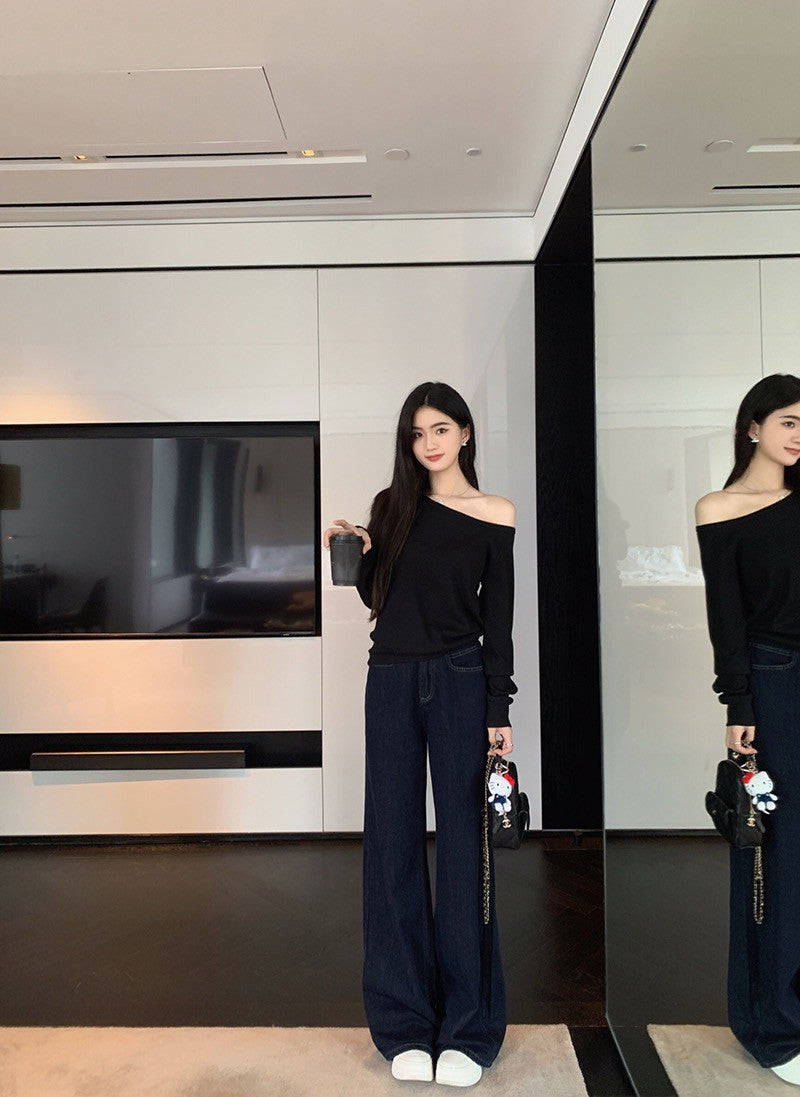 Fri. 元氣丹尼百搭原色牛仔直筒褲