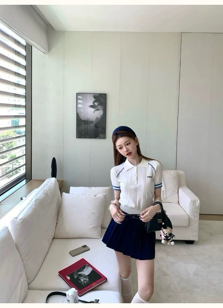 Fri. 氧氣學妹少女miu系針針套裝