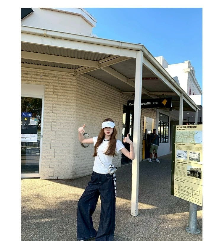 Fri. 小而美圓領打底立體愛心造型上衣 紫藍/白/粉