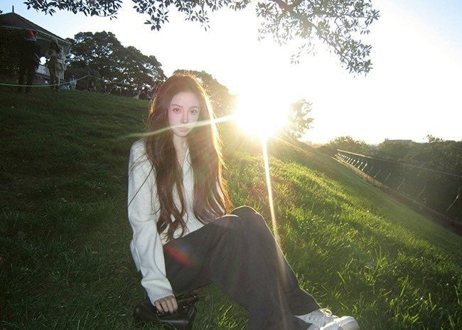 Fri. 韓系私服!多穿百搭H型連帽針織外套 杏色