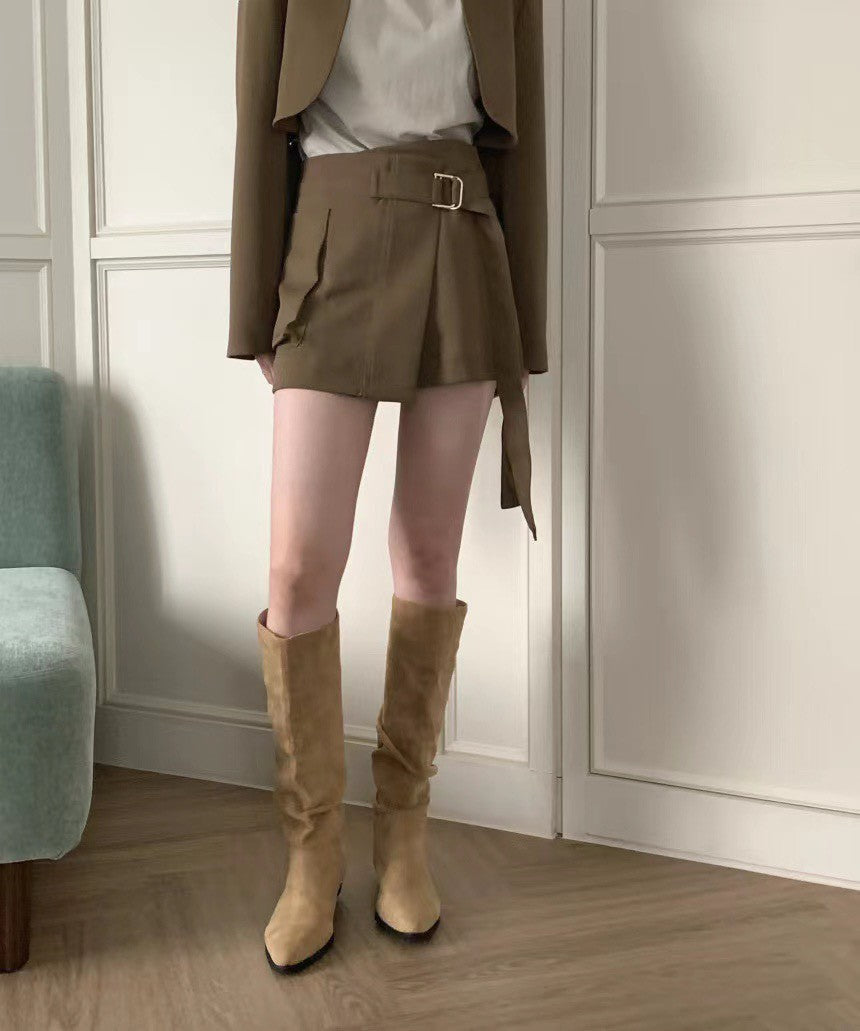 Fri. 時髦精西裝外套 設計感半身裙2色