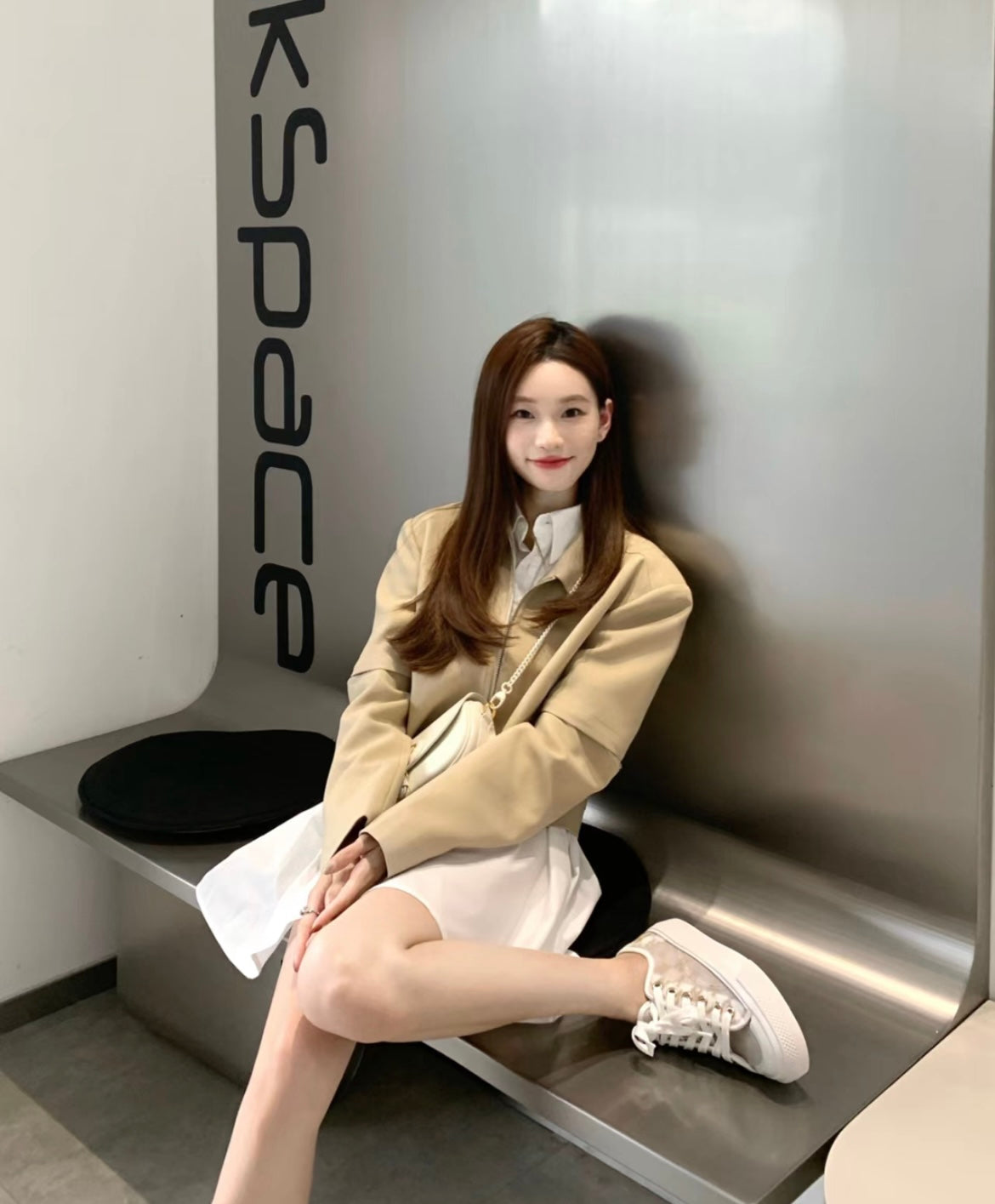 Sat. 卡其工裝設計感袖口外套