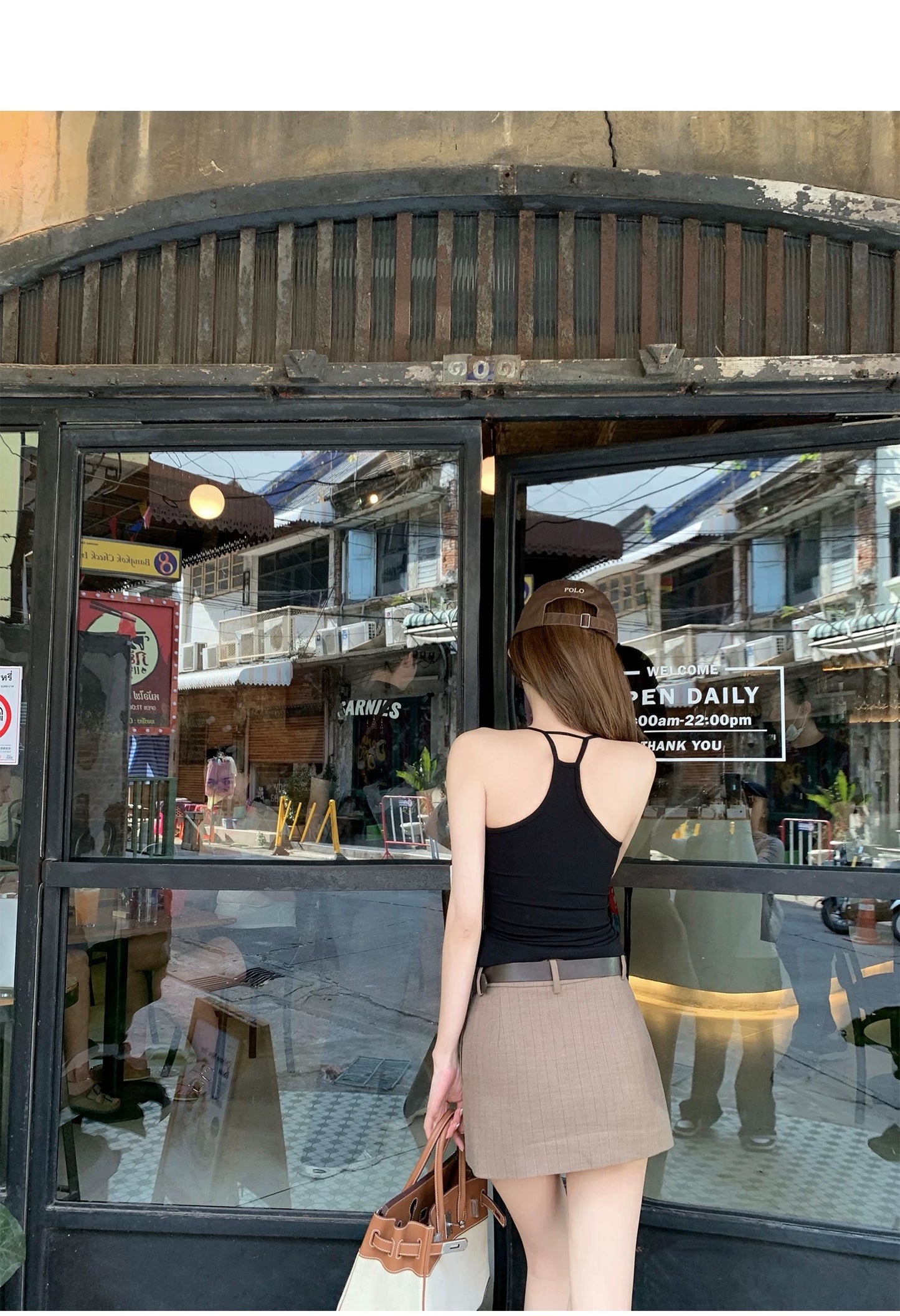 Fri. 多色入 基礎色系簡約設計款背心 黑/灰