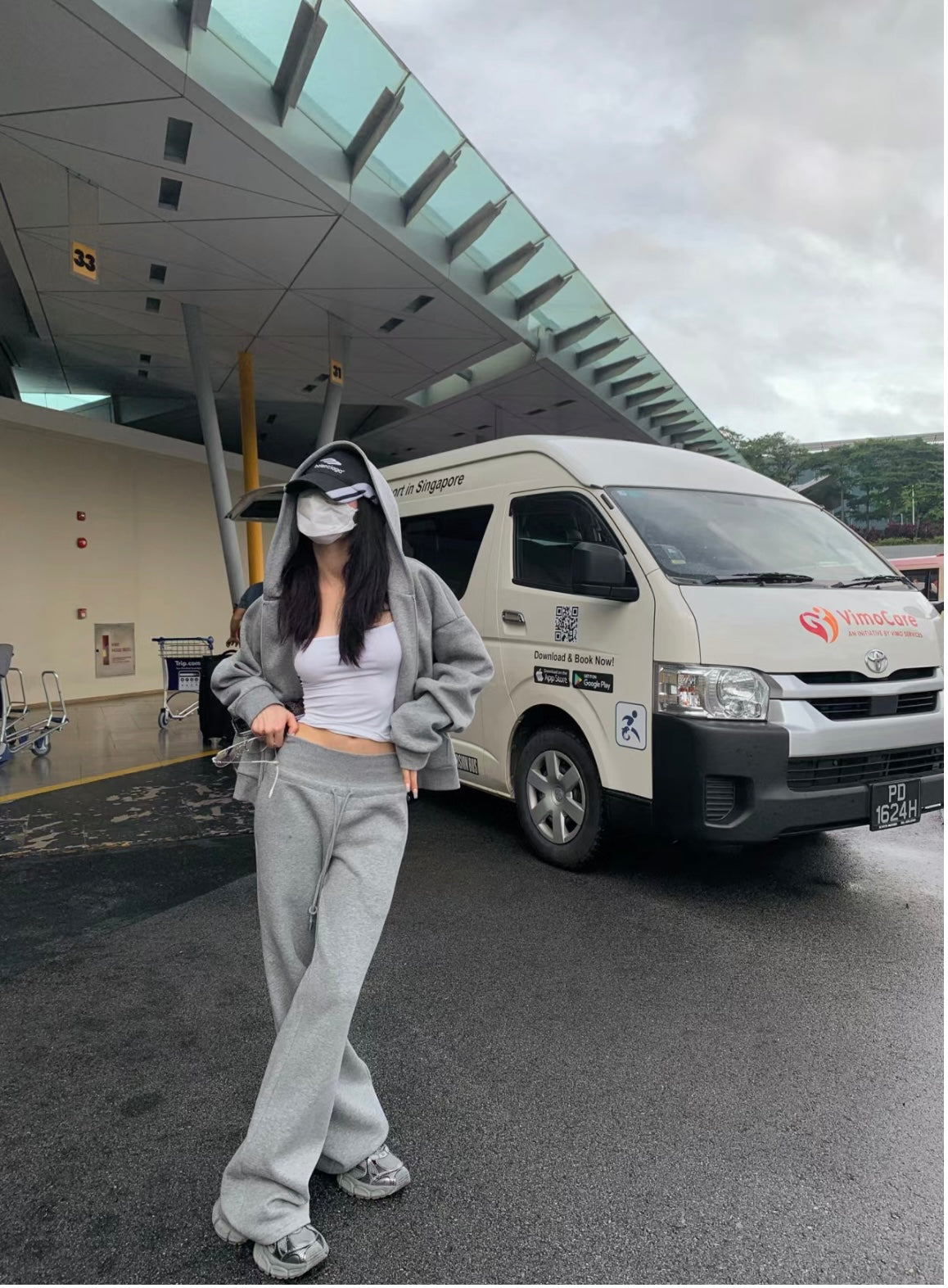 Sat. 通勤日常Look 慵懶運動三件套 灰