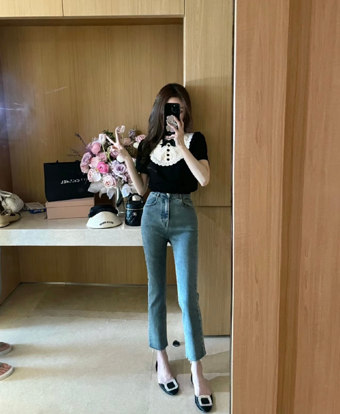 Sat. Miu系甜美經典黑白配色裙裝