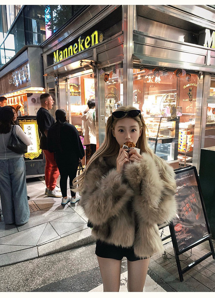 Tue. 「財閥女」貴氣千金時髦皮草短外套