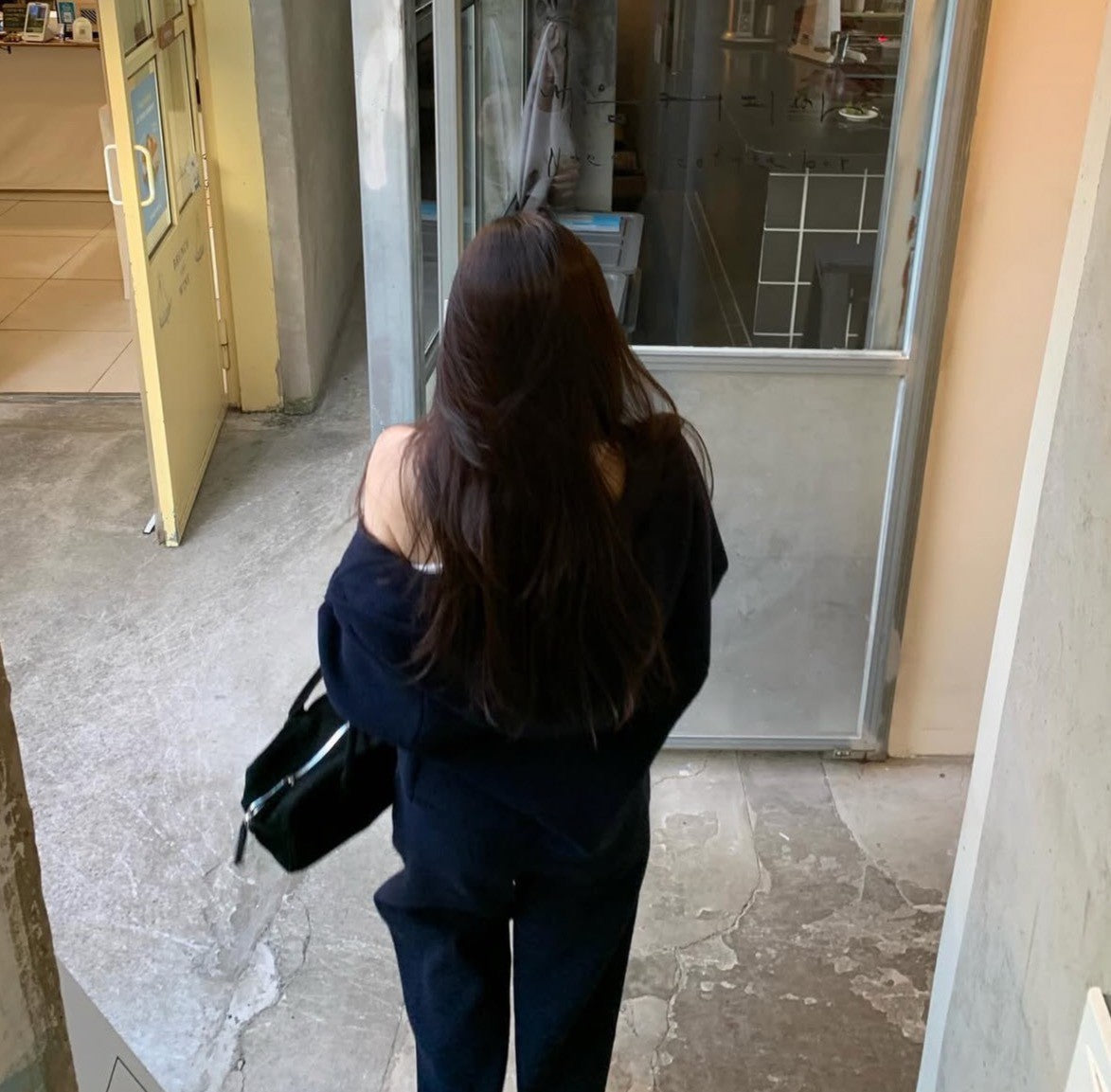 Fri. 博主主推款 軟糯Bassic休閒套裝 深藍