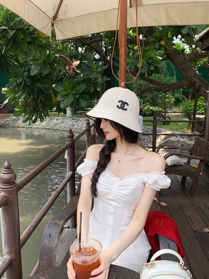 Fri. 春夏Jennie公主收腰多穿款上衣 白