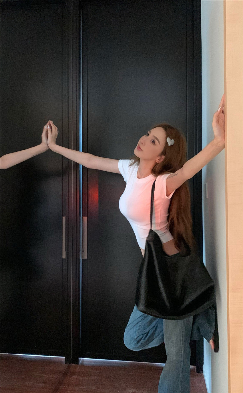 Sun. 復古圓領正肩短上衣 3色