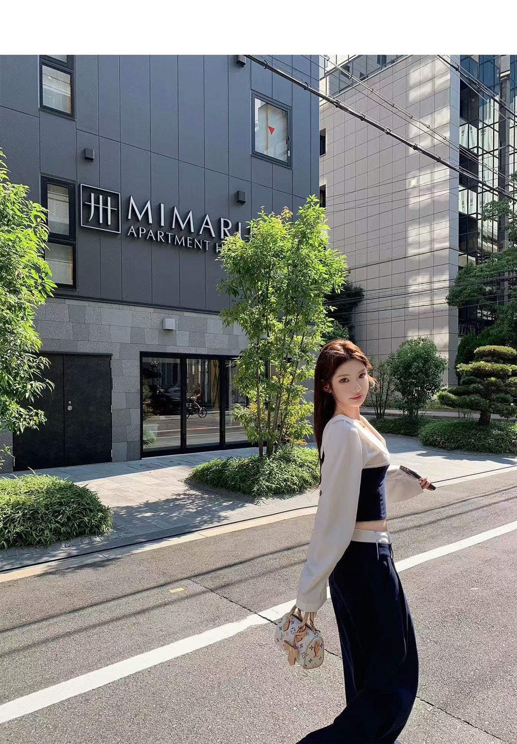 Thu. 韓女vibe鬆弛慵懶拼色襯衫休閒褲套裝