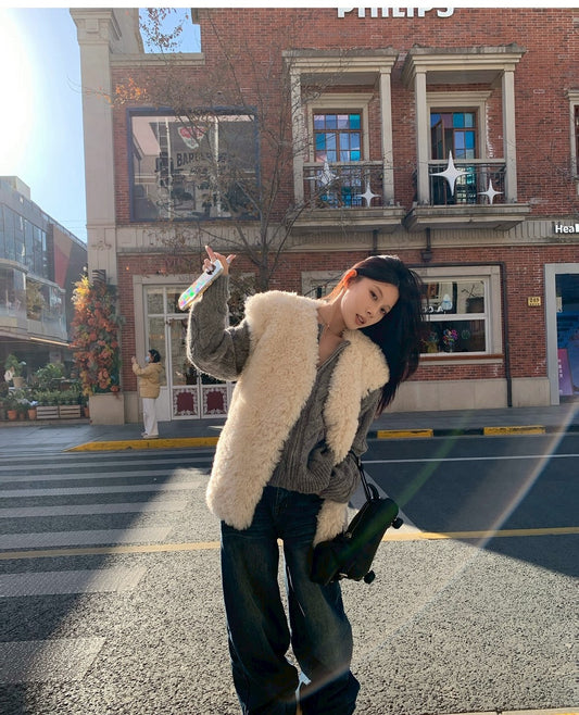 Mon. 打破常規 水洗做舊低腰直筒褲