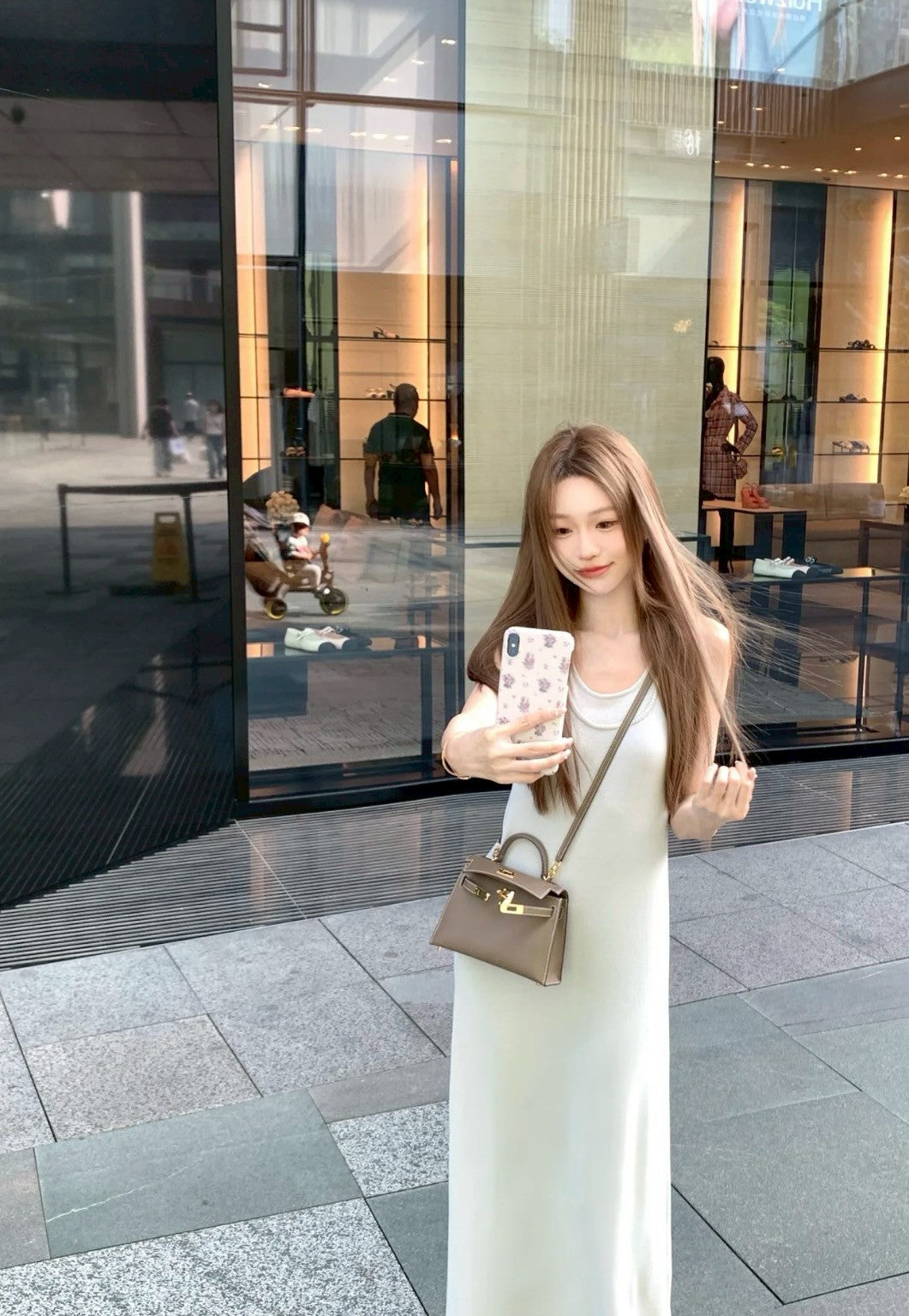 Mon. 簡約懶人裙 summer度假針織連身裙