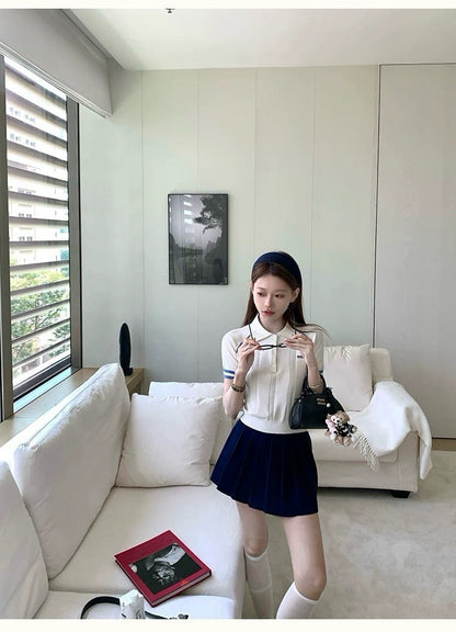 Fri. 氧氣學妹少女miu系針針套裝