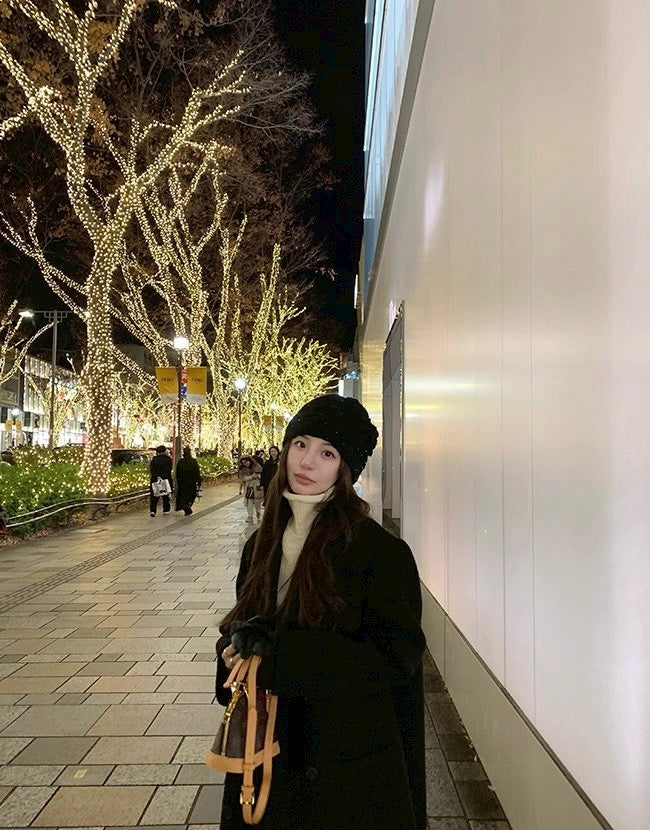 Fri. 疊穿高手堆堆領針織背心 卡其