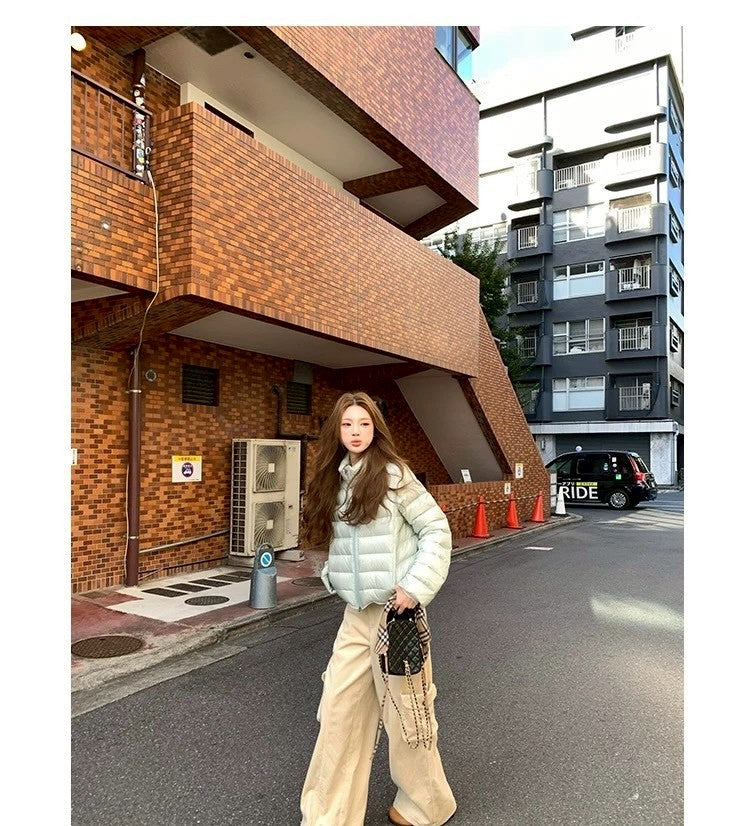 Tue. 郎郎坊walk工裝燈芯絨休閒褲 杏色/芥末黃