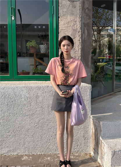 Mon. 百搭oni高腰西裝裙