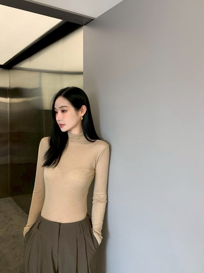 Fri. 氣質韓chic針織疊穿斗篷 卡其/灰黑