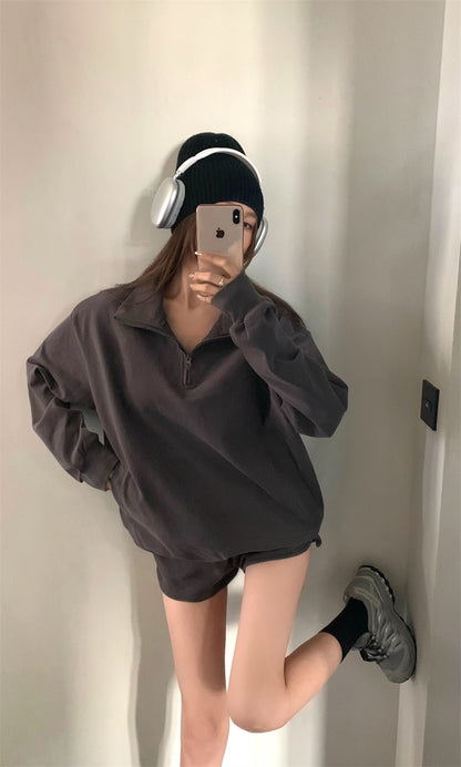 Tue. 美式翻領運動上衣 & 短褲