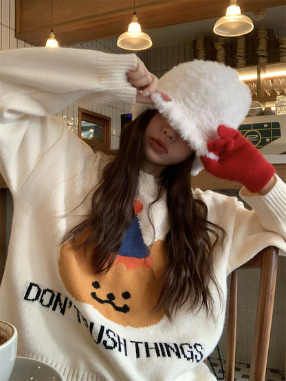 Fri. 派對小熊針織上衣