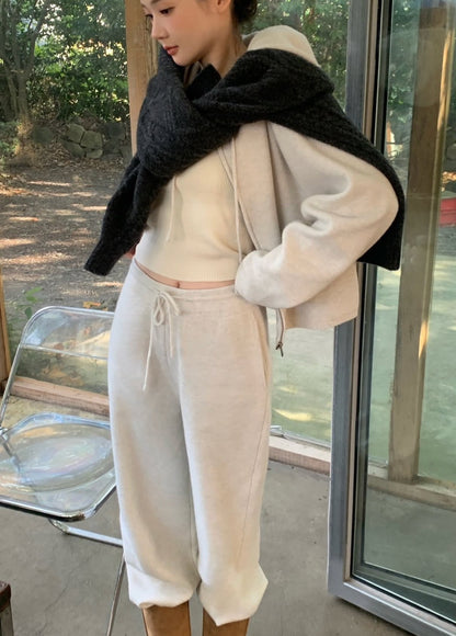 Fri. 博主主推款 軟糯Bassic休閒套裝 燕麥