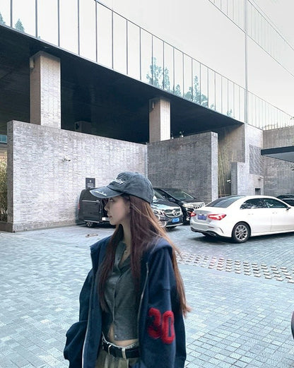 Fri. 簡單主義修身版型60支羊毛中袖單排上衣 灰