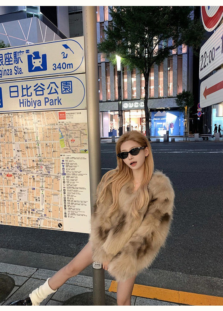 Tue. 「財閥女」貴氣千金時髦皮草短外套