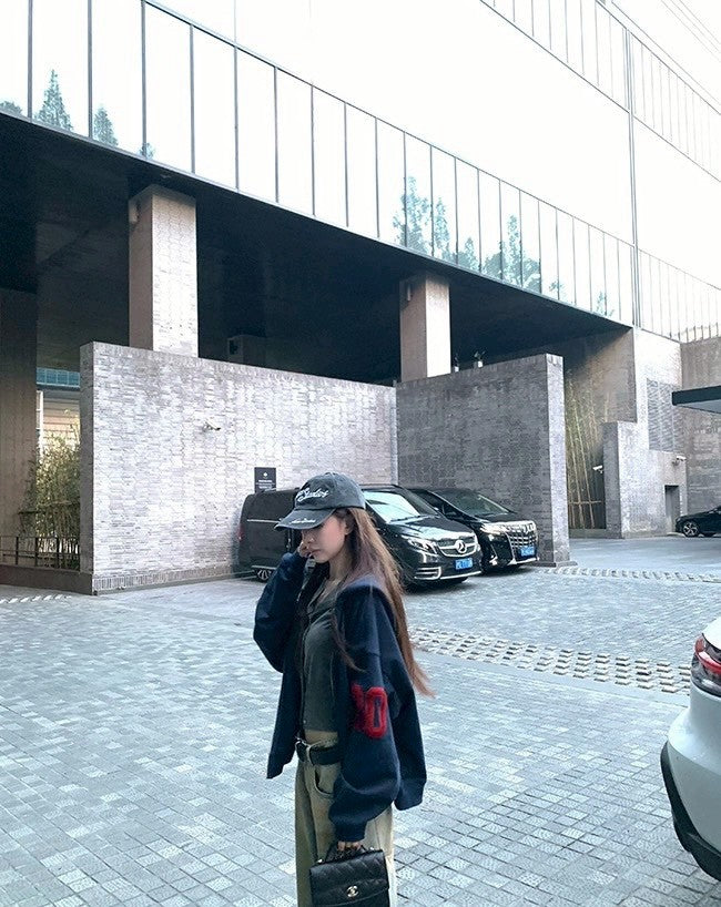 Fri. 簡單主義修身版型60支羊毛中袖單排上衣 灰