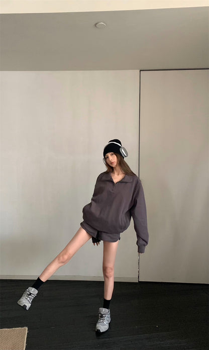 Tue. 美式翻領運動上衣 & 短褲