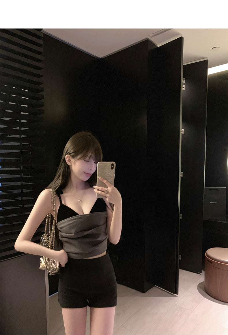 Mon. 新款女團褲返場 防走光包覆高腰短褲