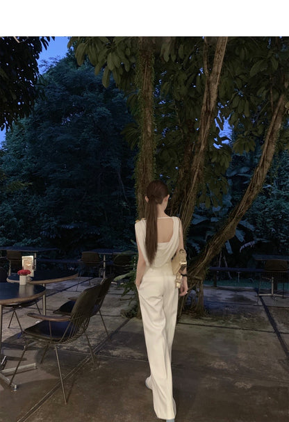 Wed. 雅典女神 蕩感修身上衣 白