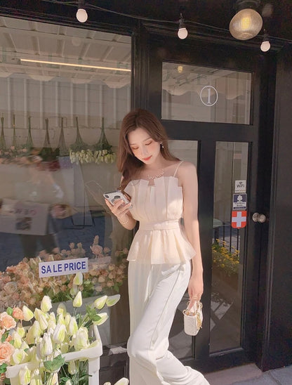 Sat. 抹胸腰束綁帶上衣