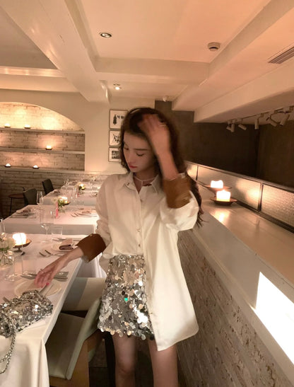 Sat. 絕美亮片包臀裙