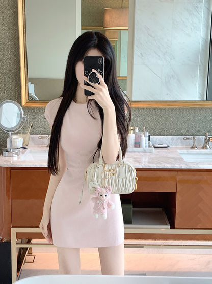 Sun. 溫柔姐姐收腰連身裙 新色櫻花粉